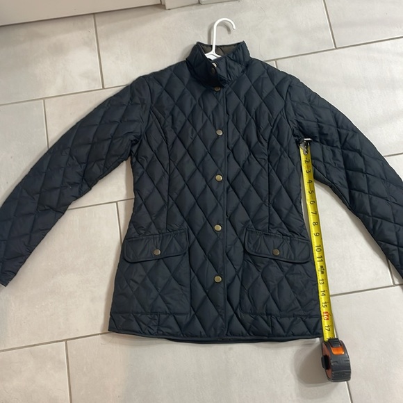 Eddie Bauer goose down quilted barn coat, XS, no flaws - Picture 6 of 7